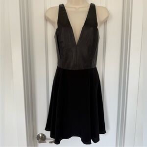 Chic Black Sleeveless Mini Dress